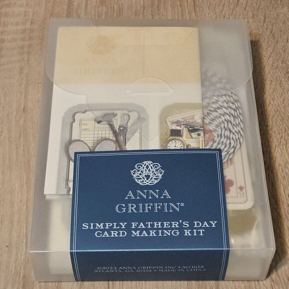 Anna Griffin SimplyFather's Day Card Making Kit New - Picture 1 of 3